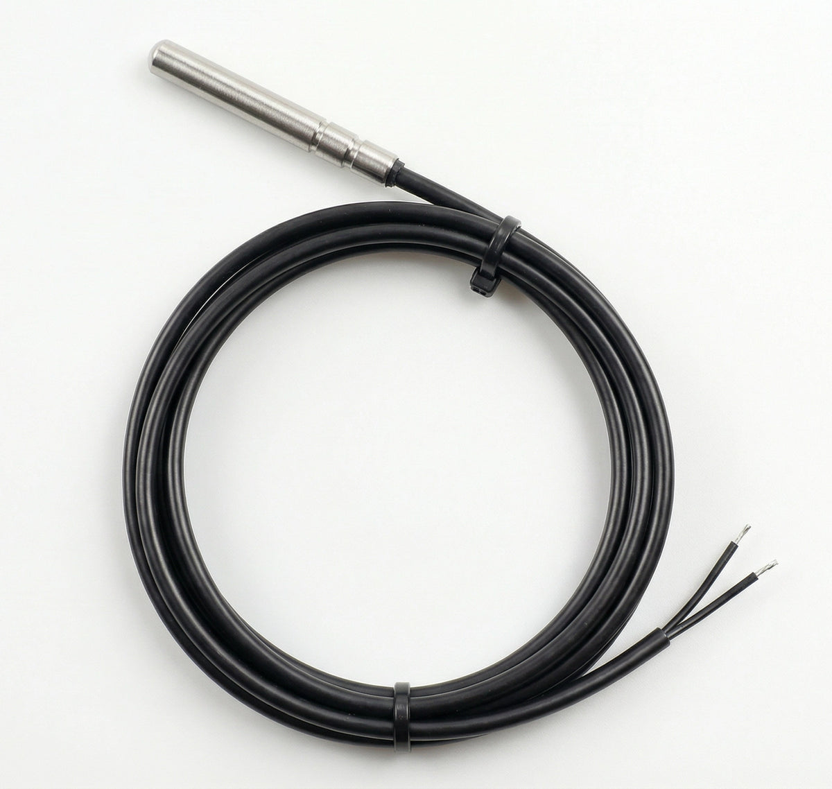 Stainless Steel Curled NTC Sensor | Wide-Range | Aroyatech