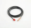 Air Conditioner NTC Sensor | Copper Coil Probe with Red Connector-1